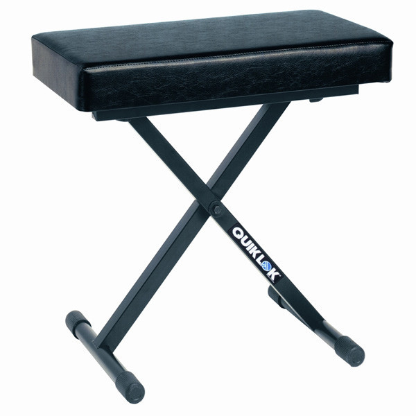 Quiklok BX718 Deluxe Adjustable Piano Bench