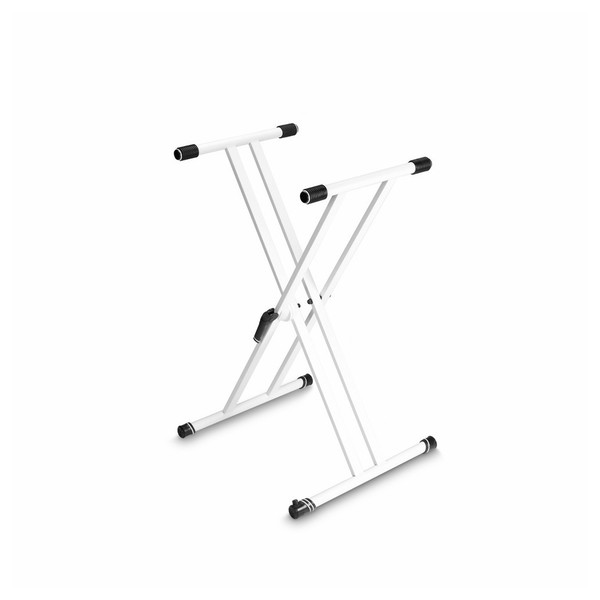Gravity KSX2 Double X-Form Keyboard Stand, White