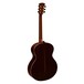 Faith Neptune Baby Jumbo Acoustic, Hi Gloss Natural Back View