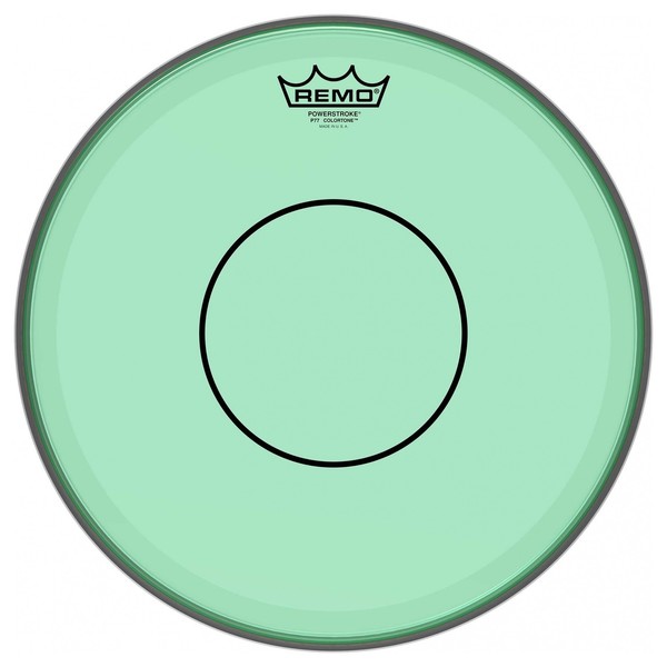 Remo Powerstroke 77 Colortone 13'' Green Drum Head