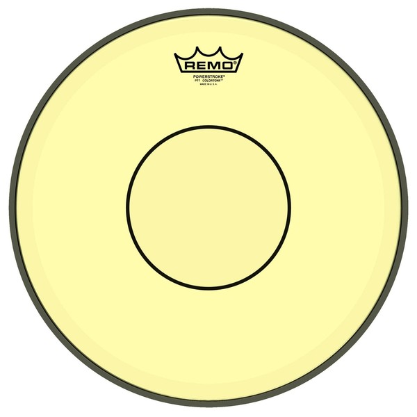 Remo Powerstroke 77 Colortone 14'' Yellow Drum Head