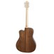 Gibson Hummingbird Walnut AG 2018, Antique Natural Back View