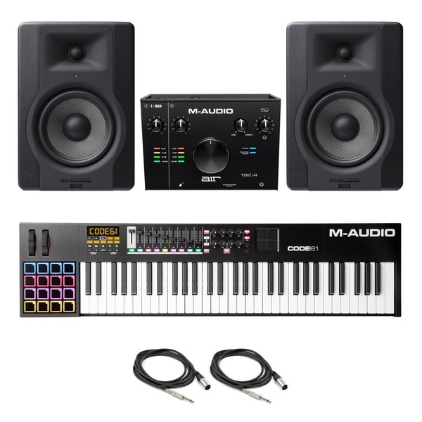 M-Audio Code 61 (Black) Studio Bundle