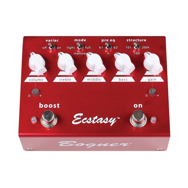 Bogner Ecstasy Red Overdrive Pedal