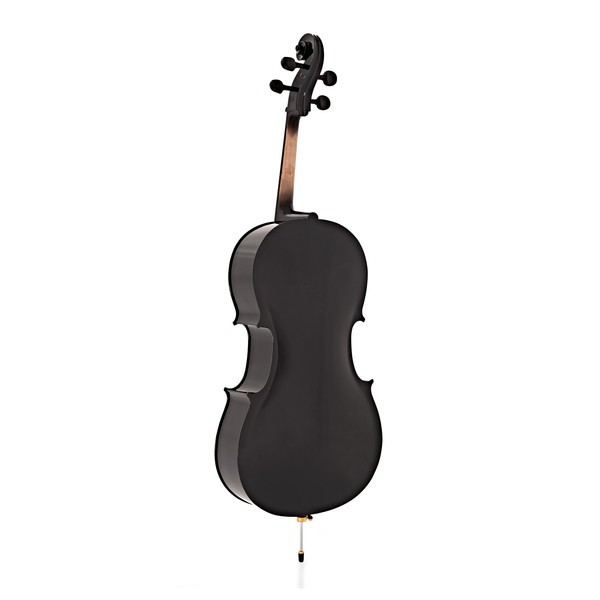 Student 4/4 Size Cello with Case by Gear4music, Black