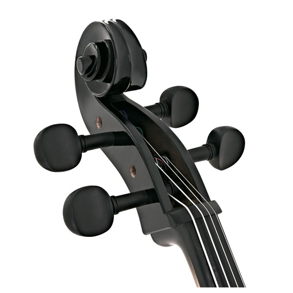 Student 4/4 Size Cello with Case by Gear4music, Black