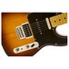 Fender Modern Player Telecaster Plus, Honey Burst Close