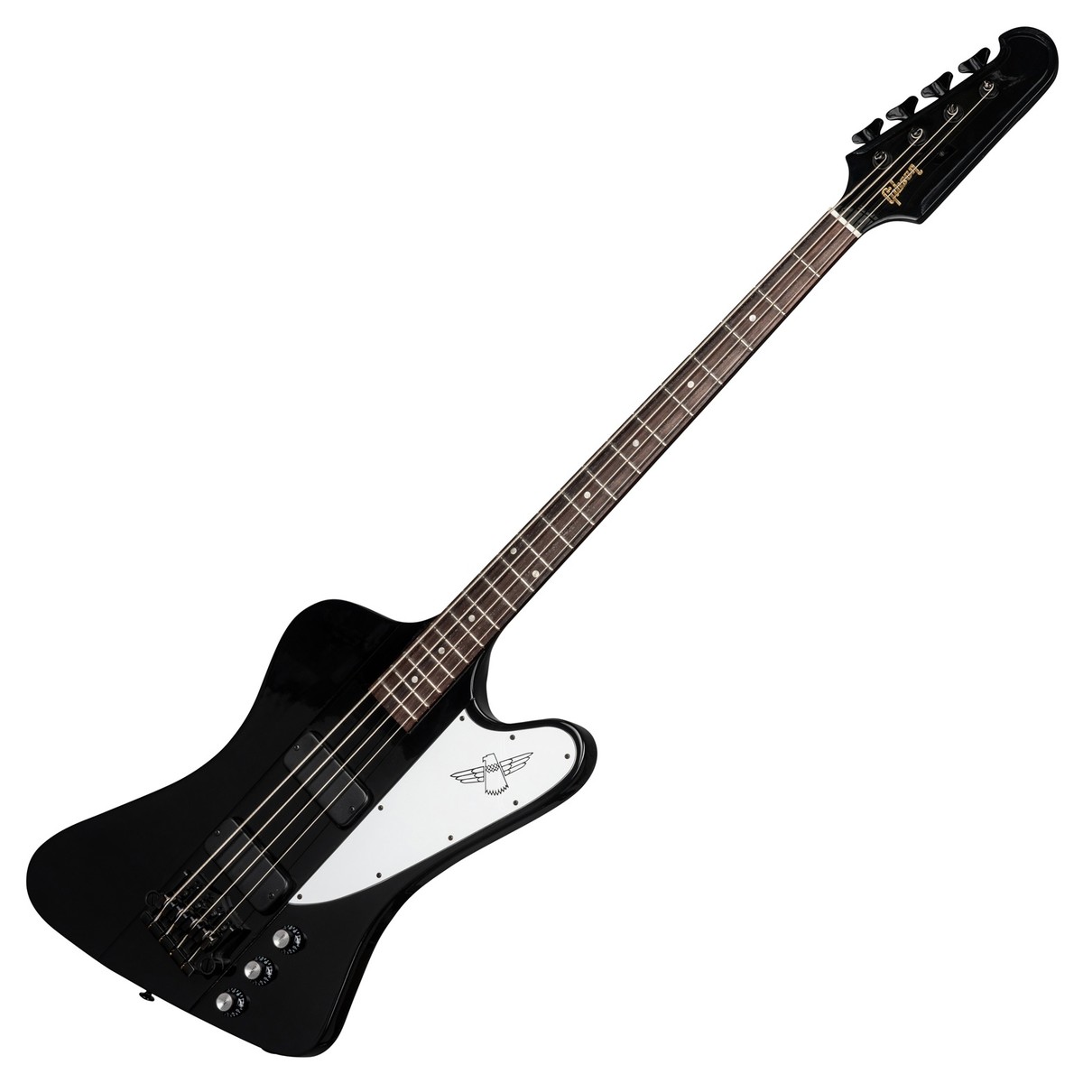 Parapista Per Chitarra Gibson Firebird O Basso Thunderbird – Bianco, 3 Strati, PVC