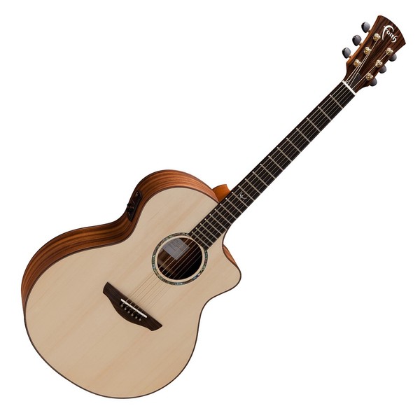 Faith Trembesi Neptune Baby Jumbo Cutaway Electro Acoustic Front View