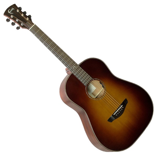 Faith Mars Electro Acoustic Left Handed, Classic Burst Front View