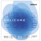D'Addario Helicore Orchestral Double Bass E String, 1/4 Size, Medium&nbsp;