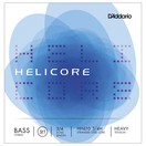 D'Addario Helicore Hybrid Double Bass String Set, 3/4 Size, Heavy&nbsp;