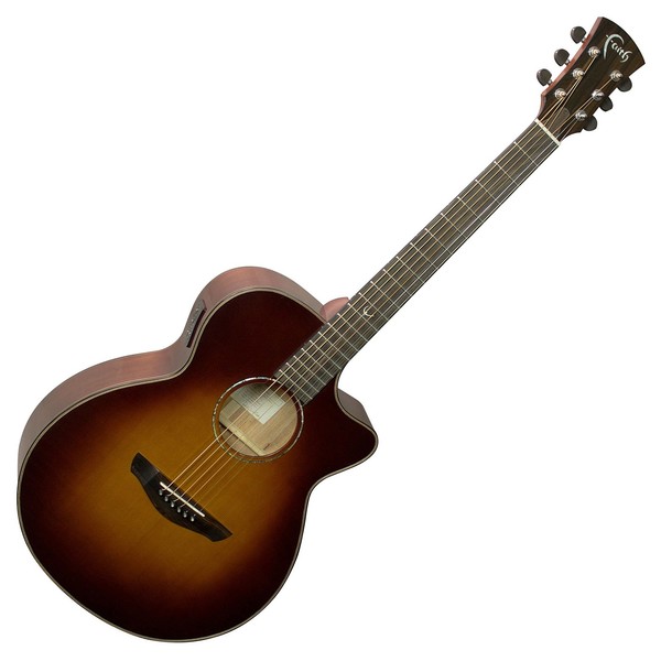 Faith Venus Electro Acoustic, Classic Burst Front View