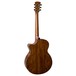 Faith Venus Electro Acoustic, Classic Burst Back View