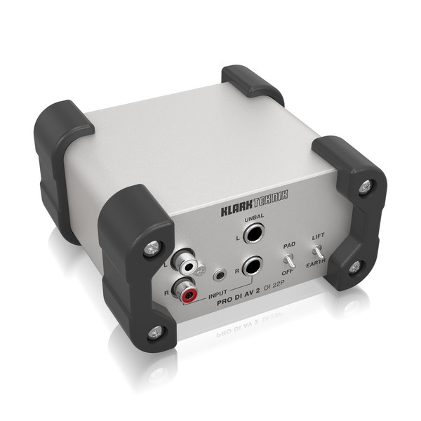 Klark Teknik DI 22P PRO DI AV 2 Professional Passive Stereo DI Box 3