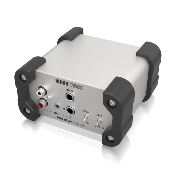 Klark Teknik DI 22P PRO DI AV 2 Professional Passive Stereo DI Box 4