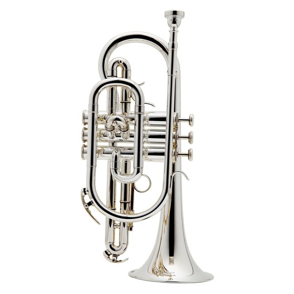 Besson BE120 New Standard Cornet, Silver Plated