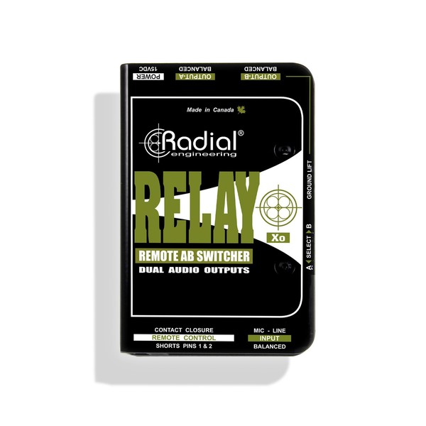 Radial Relay Xo Balanced Remote AB Switcher 1