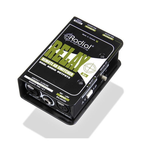 Radial Relay Xo Balanced Remote AB Switcher 2