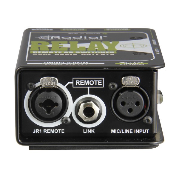 Radial Relay Xo Balanced Remote AB Switcher 3