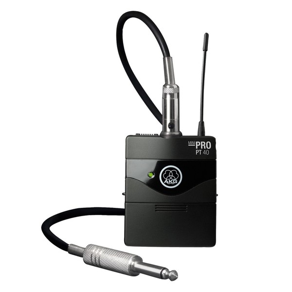 AKG PT40 Mini Bodypack Transmitter and MKG L Cable 