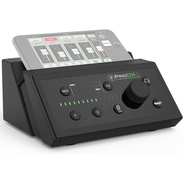 Mackie ProDX4 4 Channel Wireless Mixer - B-Stock at Gear4music
