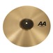 Sabian AA 18'' Raw Bell Crash Cymbal, Natural - Bottom