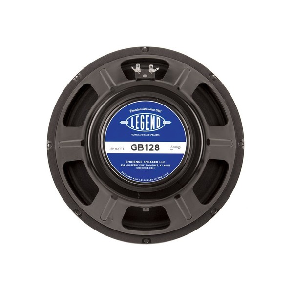 Eminence Legend GB128 Driver, 12", 50W, 16 Ohms