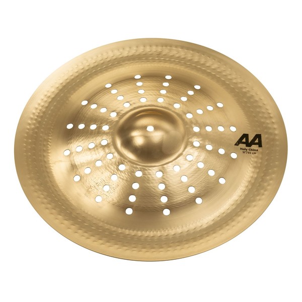 Sabian AA 21'' Holy China Cymbal, Brilliant Finish - angle