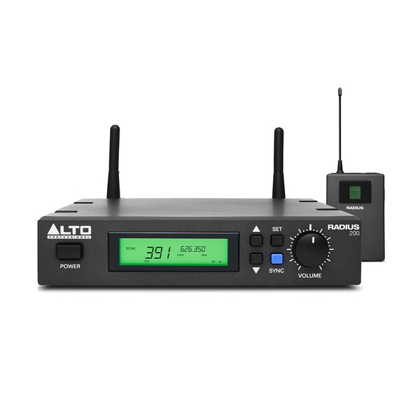 Alto Radius 200M True Diversity Instrument Wireless System