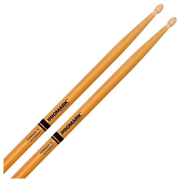 Promark Forward 7A ActiveGrip Clear Acorn Drumsticks