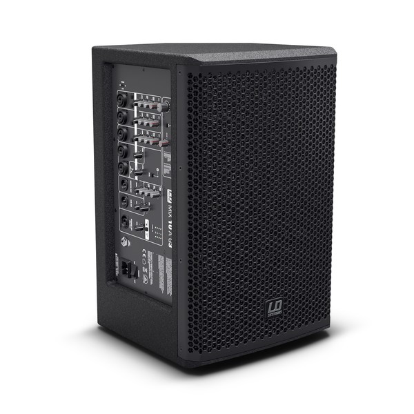 LD Systems Mix 10 AG3 Active PA Speaker with 7-Channel Mixer