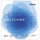D'Addario Helicore Hybrid Double Bass G String, 1/2 Size, Medium