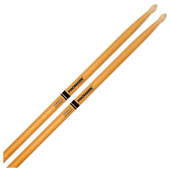 Promark Classic 5A ActiveGrip Clear Drumsticks