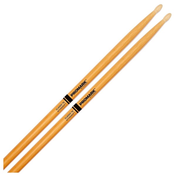 Promark Classic 7A ActiveGrip Clear Drumsticks