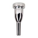 Bach Megatone Cornet Mouthpiece, 3C, Silver Plated