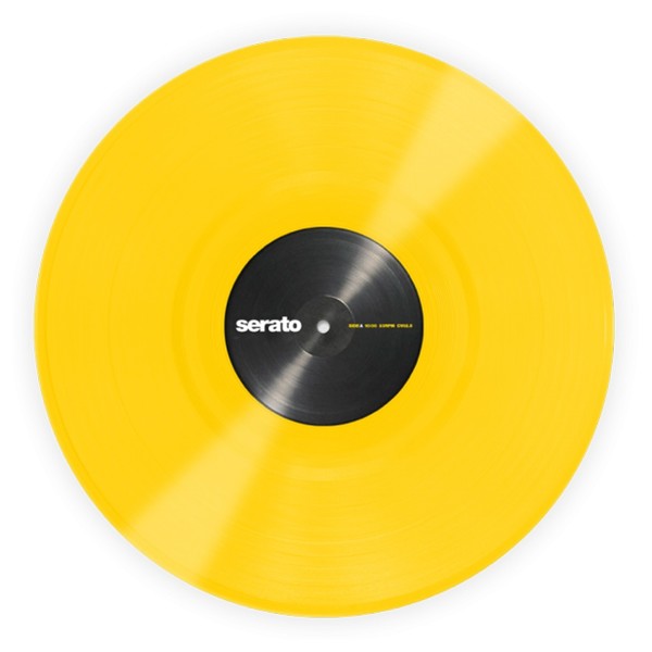 Serato 12'' Performance Series Control Vinyl, Yellow (Pair) - Main