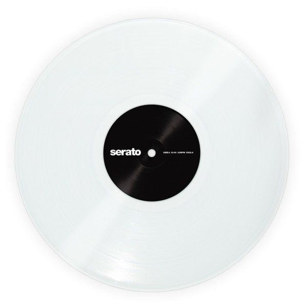 Serato 12'' Performance Series Control Vinyl, Clear (Pair) - Main