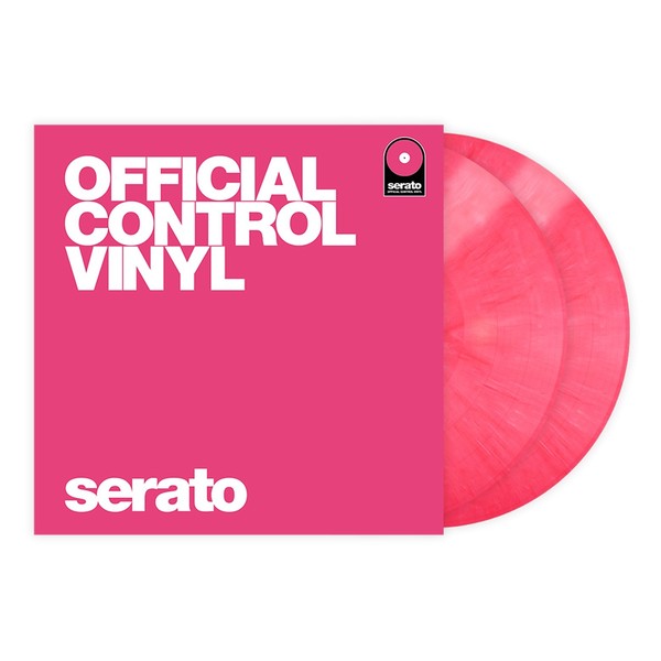 Serato 12'' Performance Series Control Vinyl, Pink (Pair) - Sleeve