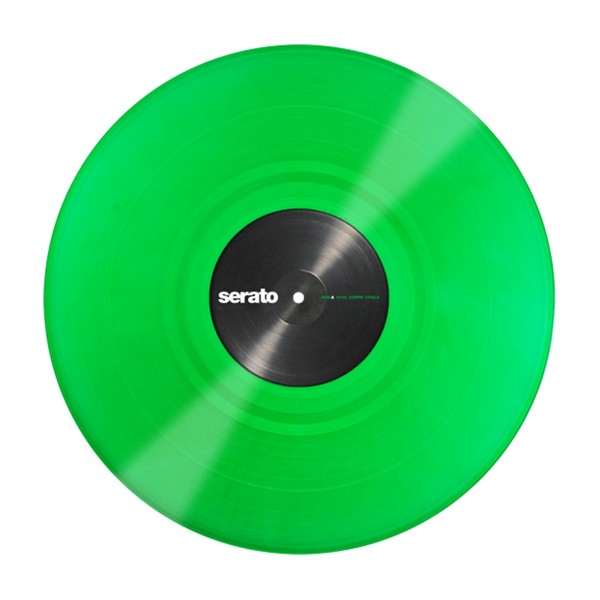 Serato 12'' Performance Series Control Vinyl, Green (Pair) - Main