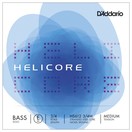 D'Addario Helicore Solo Double Bass E String, 3/4 Size, Medium