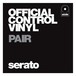 Serato 7'' Control Vinyl, Black (Pair) - Sleeve