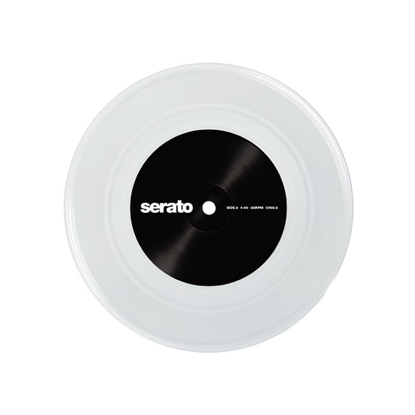 Serato 7'' Control Vinyl, Clear (Pair) - Main