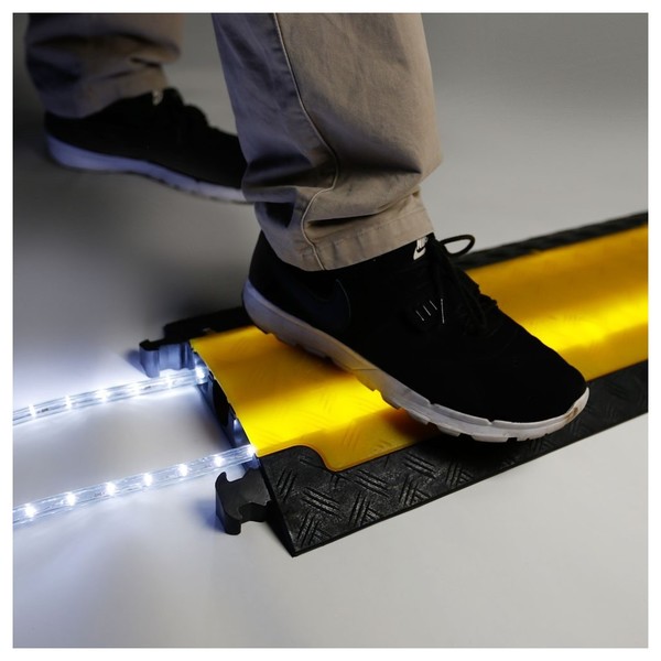 Defender 3 LUX 3-Channel Cable Protector Application