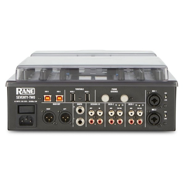 Rane SEVENTY TWO Cover - Rear