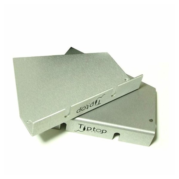 TipTop Audio Z-Ears Tabletop Pair, Silver - Main