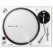 Pioneer PLX-500 Direct Drive Turntable, White - Top