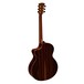 Faith Neptune Baby Jumbo Cutaway Electro Acoustic, Hi Gloss Back View