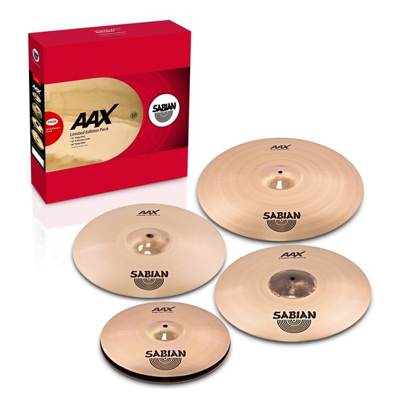 Sabian AAX Promo Set w/Free 18'' X-Plosion Crash - Main