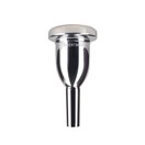 Bach Megatone Tuba Mouthpiece, 18, Silver Plated